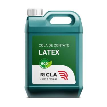 Imagem de Látex Centrifugado Liquido 5KG - Cola de Contato Látex (RICLACOL 1400 