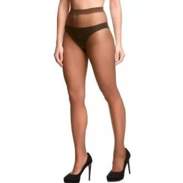 Imagem de Meia calça fio 20 efeito transparente Trifil Ref.: 6308, Tabaco, UNICO