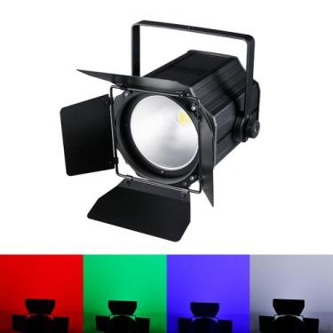 Imagem de Luzes de palco DJXFLI 200W COB RGBW 4 em 1 LED Par com portas de celei