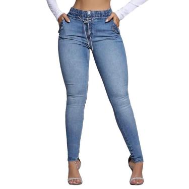 Imagem de Calça Feminina Pit Bull Jeans Jogger Skinny - 84234-Feminino