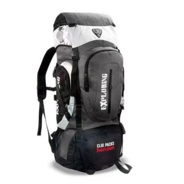 Imagem de Mochila Cargueira Grande 70L Viagem Camping Trilha Exploring - Clio, 7
