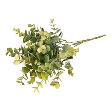 Imagem de Buquê de Eucalipto Folhagem Artificial Decoração - MHP Flores, Amarelo