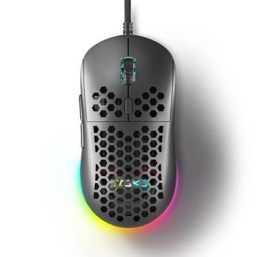 Imagem de Mouse para jogos DIERYA M1SE com fio 12800DPI RGB Windows/Linux