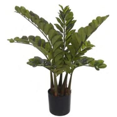 Imagem de Planta Árvore Artificial Zamioculca Real Toque C/Pote X148 Verde 97cm 