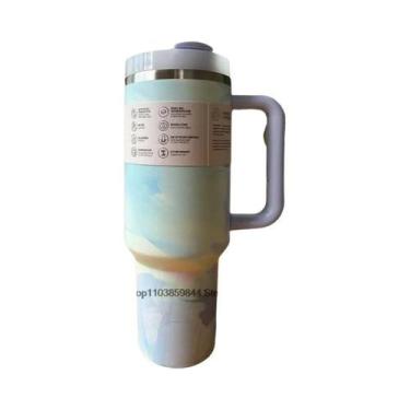 Imagem de Garrafa Térmica De Aço Inoxidável De Grande Capacidade (1,18L) Com Tam