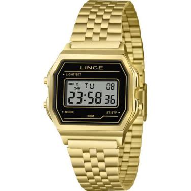 Imagem de Relógio Digital Vintage Lince SDGJ180L34BPKX
