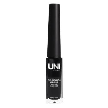 Imagem de Caneta Delineador liquido Lapis Cílios Traço Fino A prova dágua Preto 