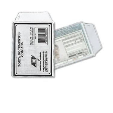 Imagem de Kit Protetor Porta Documentos Cnh 65Mm X 90Mm 50 Unidades
