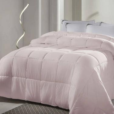 Imagem de Edredom Toque de Pétalas Acetinado 100% Poliéster – Kacyumara - Rosê - King