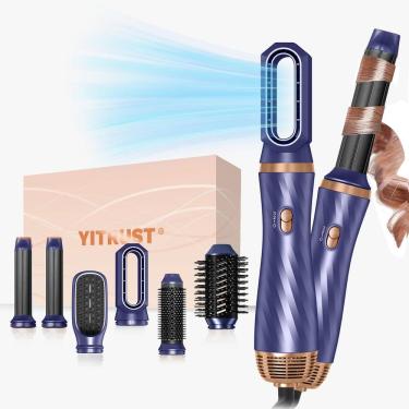 Imagem de Escova de secador de cabelo Yitrust 6 em 1 Air Curler Styler para mulheres