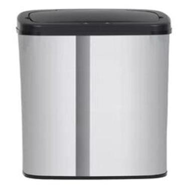 Imagem de Lixeira Automática Aço C/ Sensor 50 Litros 78x32x24cm Inox