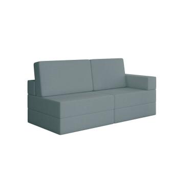 Imagem de Sofá Cama Modular Flip 2 Lugares Magic Azul