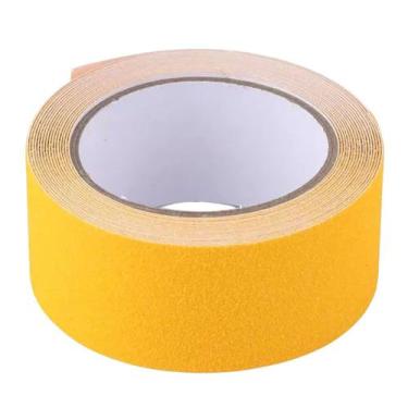 Imagem de Lixa Antiderrapante P/ Escada 5cm Amarela - THR