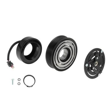 Imagem de Partuto Kit de embreagem de compressor de ar condicionado AC para Honda Civic 2016-2021 2.0L L4 Todos os submodelos Conjunto de embreagem de compressor CA para compressor CVC Nº 388105BAA01 Cubo de