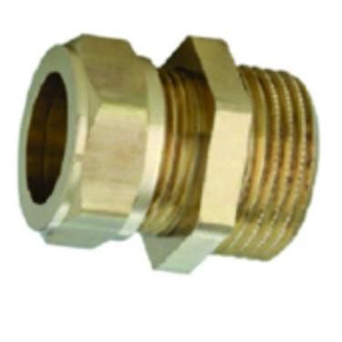 Imagem de União Para Coletor Solar Cobre/Inox 3/4"M X 22Mm, Emmeti