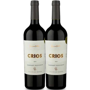 Imagem de Kit 2 Garrafas Vinho Tinto Susana Balbo Crios Cabernet Sauvignon 750ml