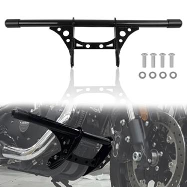 Imagem de LOOBOR Substituição de barras de colisão para Harley Sportster 883 1200 48 Iron XL833 XL1200 2004-2023