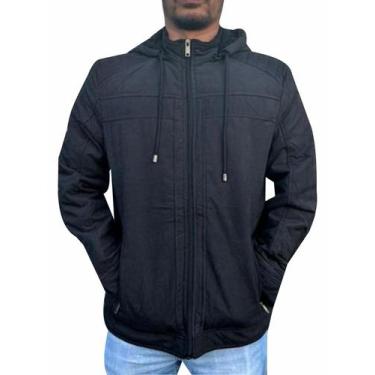 Imagem de Jaqueta Sarja Masculina Com Interna Revestida - Sunset, P, Preto
