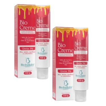Imagem de Kit 2 Bio Creme Hidratante Uréia 3% 150G - Bio Instinto
