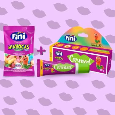 Imagem de Kit com Hidratante Labial e Balas - Carmed Fini Incolor - Cimed