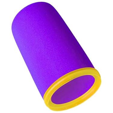 Imagem de RhymKawa SM7B Para-brisas para microfone Shure SM7B SM7dB filtro pop, capa de espuma violeta com cancelamento de ruído, anel de retenção de ouro