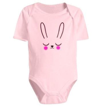 Imagem de Body Bebê Manga Curta Estampado Enxoval 100 Algodão - Koala Baby, Rosa