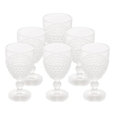 Imagem de Conjunto 6 Taças de Água de Cristal Coração 330ml - Lyor