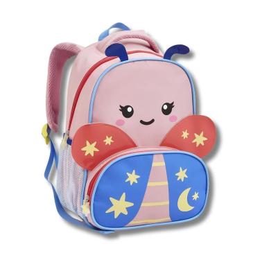 Imagem de Mochila Infantil Creche Escola 13 Borboleta Animais Fofos