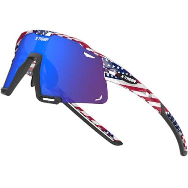 Imagem de X-TIGER Óculos De Sol Polarizados Para Crianças, Óculos De Sol Para Beisebol Juvenil, Uv400, Óculos De Sol Esportivos Para Meninos E Meninas, Óculos Para Softbol, Ciclismo E Scooter