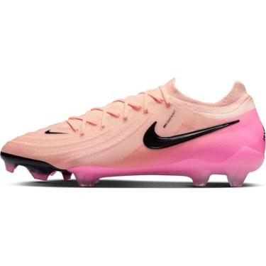 Imagem de Nike Chuteira Phantom GX 2 Elite FG de cano baixo (FJ2559-800, cor carmesim/rosa explosão/preto), Matiz carmesim/rosa explosão/preto, 41
