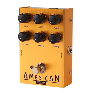 Imagem de Pedal de Efeitos de Guitarra Elétrica, Pedal de Distorção, Pedal de Distorção, Afinador de Efeito Overdrive, Metrônomos (UM 34 Ouro)