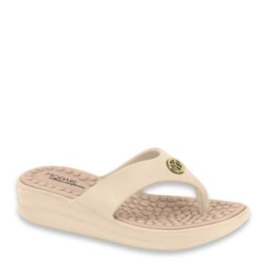 Imagem de Tamanco Modare Conforto Ortopédico Feminino Leve 7213.100, Creme, 36