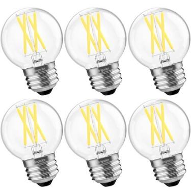 Imagem de Lâmpadas LED BLINGCOLOR G16.5 6W (60W Equiv) 5000K, pacote com 6