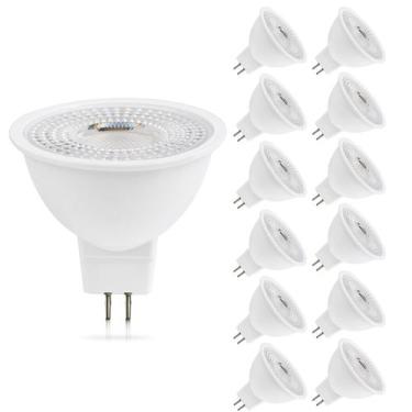 Imagem de Lâmpada LED HMYYJT MR16 5W 2700K branca quente 12-36V AC&DC, pacote co