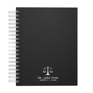 Imagem de Agenda 2026 Jurídica Personalizada 7 capas miolo Vinho (CAPA 6)