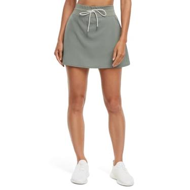 Imagem de Balance Collection Short feminino Adeline com cordão, Verde Agave, P