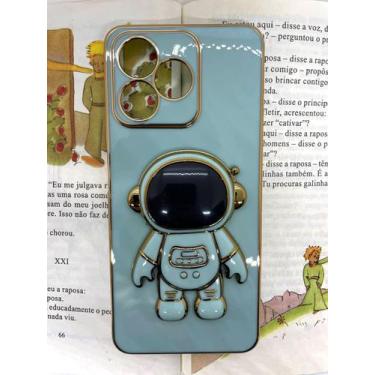 Imagem de Capa de celular compatível com Realme Note 50, C51 e C53 Astronauta - 