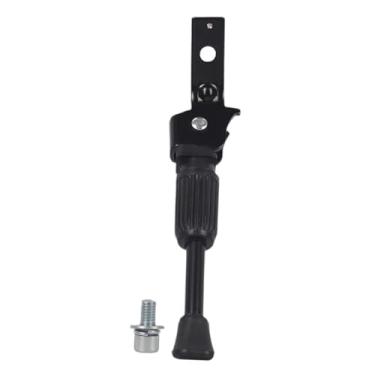 Imagem de predolo Suporte de bicicleta para descanso de pé, suporte de ferro fundido resistente, lateral para pés, acessório de alto desempenho, peças de reposição, Black 16 Inch