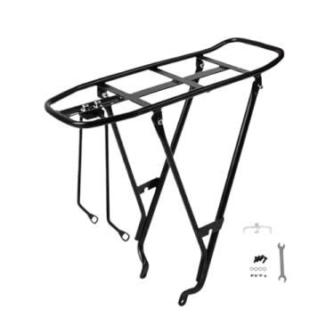 Imagem de MotiveTech Suporte Traseiro para Bagageiro de Bicicleta para Alforjes em Passeios Ao Ar Livre, Sem Ajuste