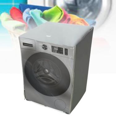 Imagem de CAPA PARA LAVA E SECA BRASTEMP 10KG BNC10AS- BNO10AS TRANSPARENTE (Cinza)