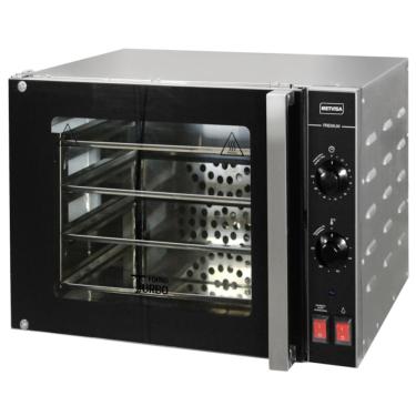 Imagem de Forno Eletrico Turbo 65 Litros Metvisa 4 Assadeiras - FTE65