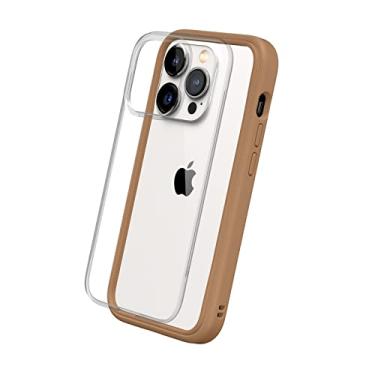 Imagem de RHINOSHIELD Capa modular compatível com [iPhone 14 Pro] | Mod NX - Capa protetora resistente absorvente de choque personalizável 3,5 m / 3,4 m proteção contra quedas - Bronze antigo