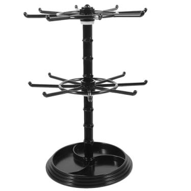 Imagem de Cabilock Suporte giratório de exibição de, suporte de colar, suporte de árvore de, chaveiro organizador giratório para pulseiras, brincos, anéis