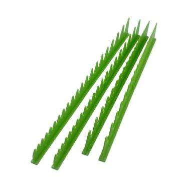 Imagem de Generic Organizador de chave de trilho em forma de V, caixa de ferramentas, acessórios, suporte para chave de gaveta, Verde Longo E Curto