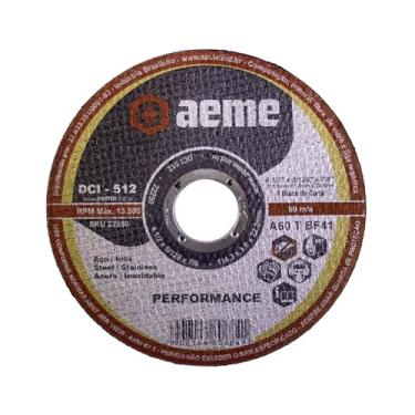 Imagem de Disco Corte Fino Aeme DCI 512 4.1/2X5/128X7/8 (114.3X1.0X22.22)