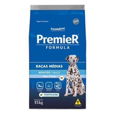 Imagem de Ração Premier Fórmula Cães Adultos Médio sabor Frango 15 Kg - PREMIER 