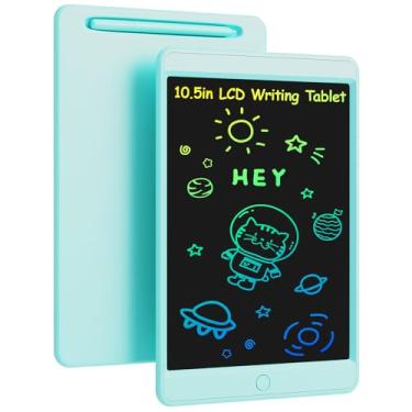 Imagem de TeinenRon Tablet De Escrita Lcd Para Crianças, Bloco Desenho Eletrônico Reutilizável 10,5 Polegadas, Quadro Colorido, Brinquedo Educativo Crianças 3, 4, 5, 6, 7 E 8 Anos, Meninos Meninas, Azul