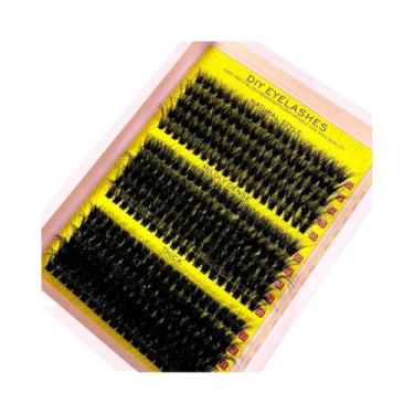 Imagem de Cílios Postiços Individuais 5D Volumosos E Fofos, Curvatura D, Espessu