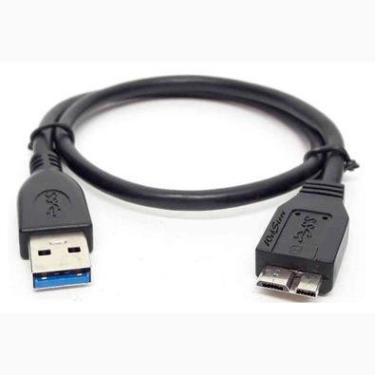 Imagem de Cabo Usb 3.0 Para Hd Externo - 1 Metro - Usb Para Micro B - Preto - Gv Cbu292