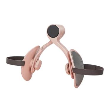 Imagem de Colaxi Exercitador de coxa, equipamento para exercícios de perna, rotação 360 graus, antiderrapante, fortalecimento dos músculos do quadril, exercitador do, Rosa